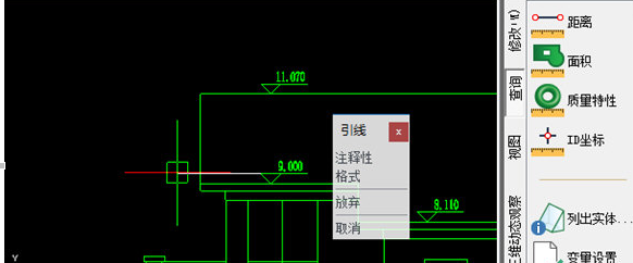 迅捷CAD编辑器进行引线标注的详细操作