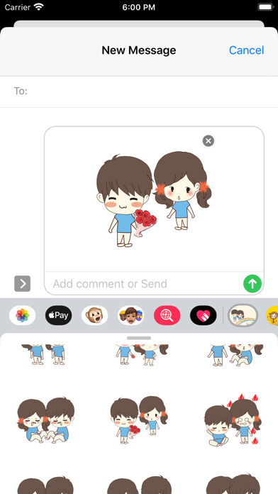 莺燕濡沫表情贴纸