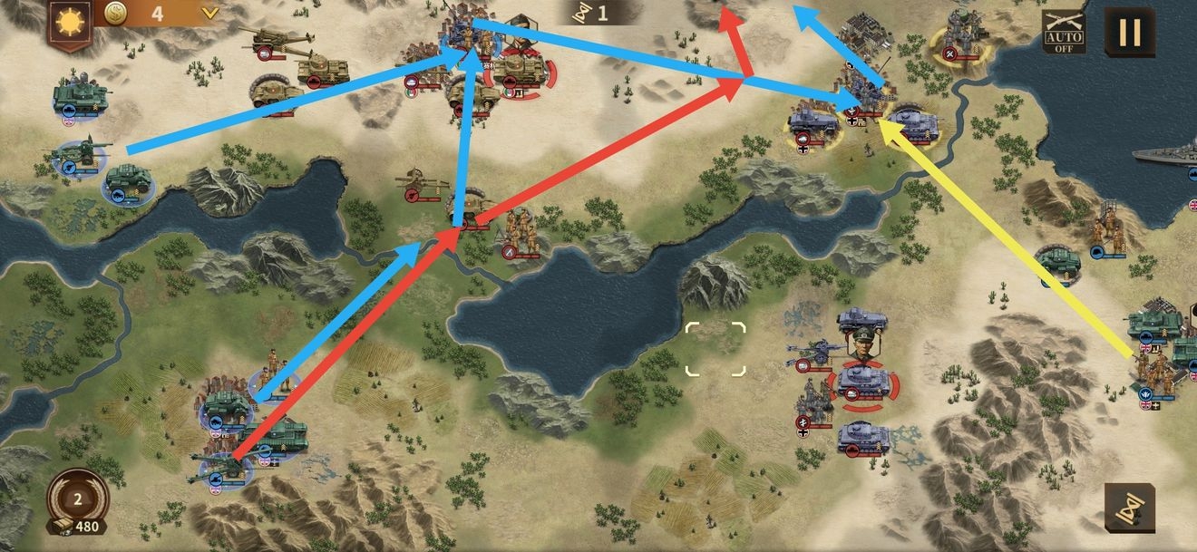 钢铁命令将军的荣耀3中怎么快速通过突尼斯之战？