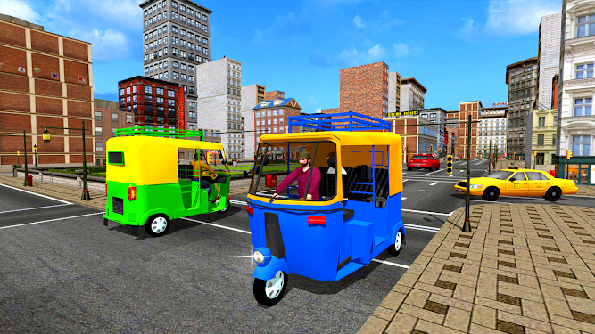 现代嘟嘟人力车美国驾驶模拟器游戏