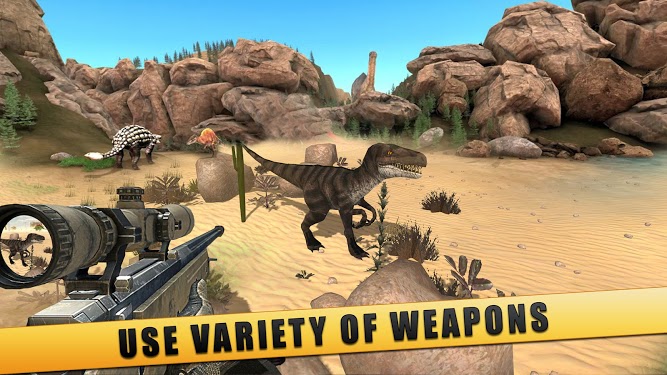 恐龙狩猎真实狙击手射击3D2021