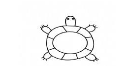 QQ画图红包海龟怎么画 QQ画图红包海龟最简画法教程