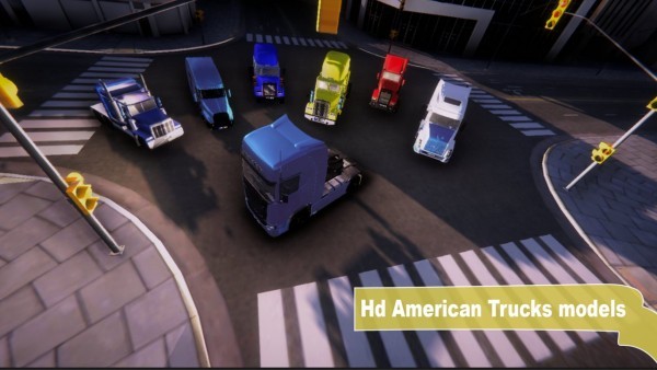 美国重型卡车驾驶