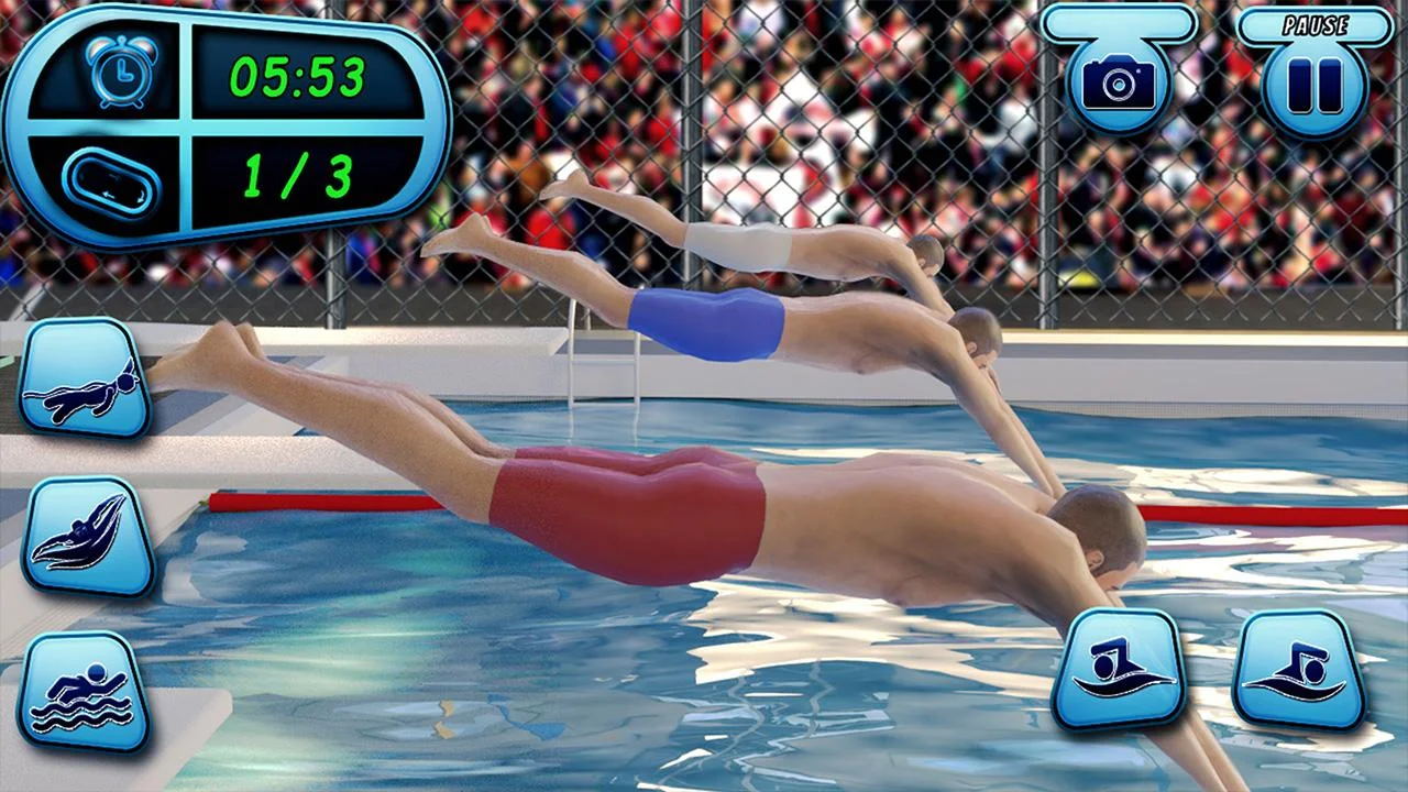 游泳比赛模拟器游戏图片1