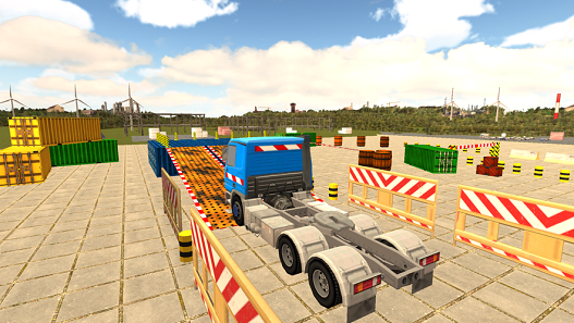 卡车停车场3D
