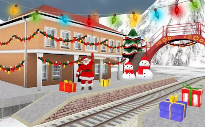 圣诞列车模拟游戏安卓版图片1