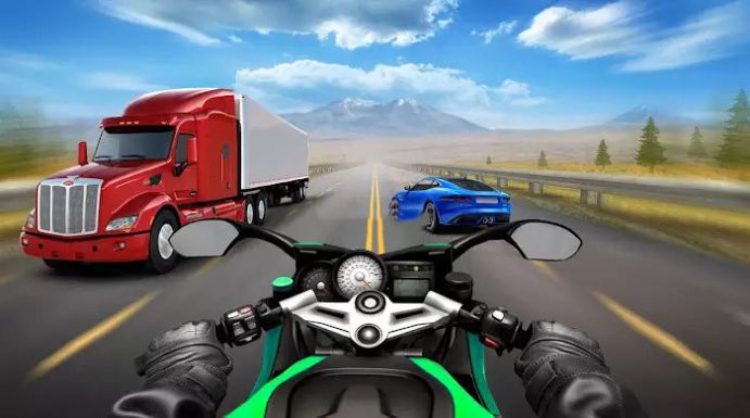 交通摩托车比赛游戏安卓版（Racing）图片1