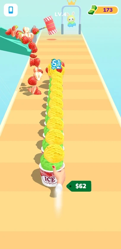 冰淇淋堆栈游戏安卓版（Ice Cream Stack）图片1