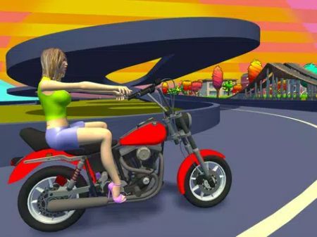 3D摩托车比赛3D Motorcycle Race Game_图片1