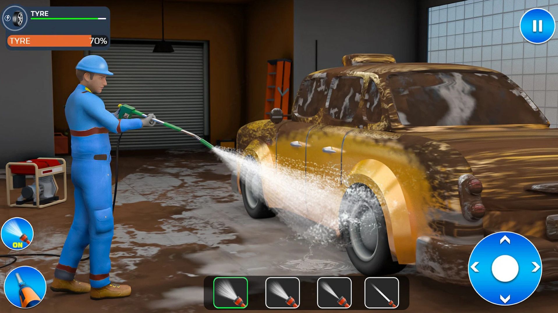 高压水枪洗车模拟器游戏图片2