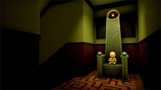 黄色房间里的恐怖宝宝