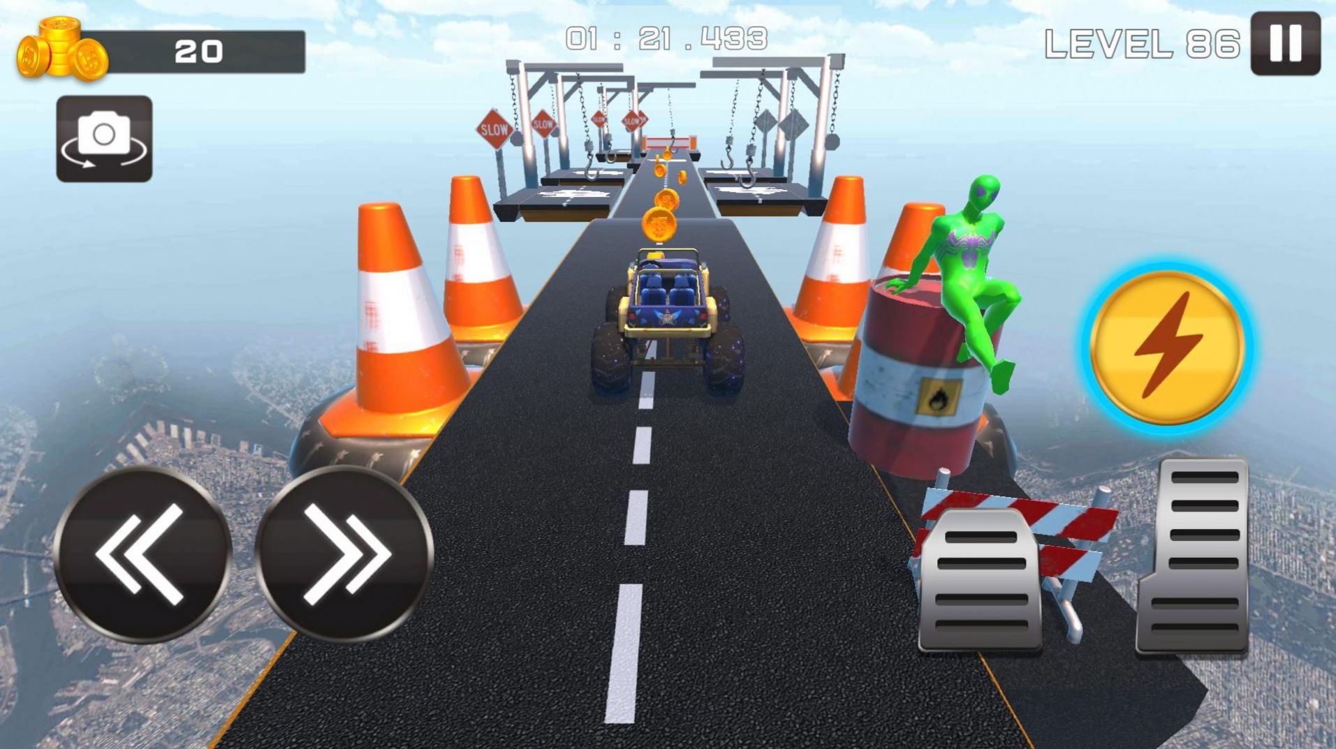 超级狂飙赛车3D游戏安卓版（Car Stunt 3D）图片1